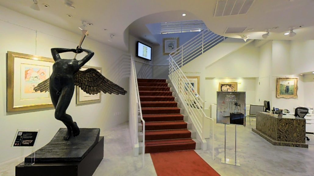 Business interior captured with Matterport in Los Angeles