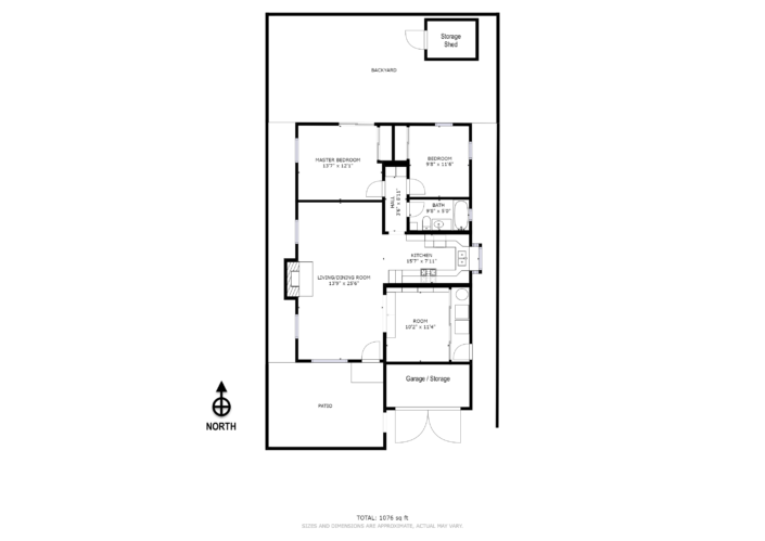 293 Melrose Floor Plan & Site Plan 3D My Listing