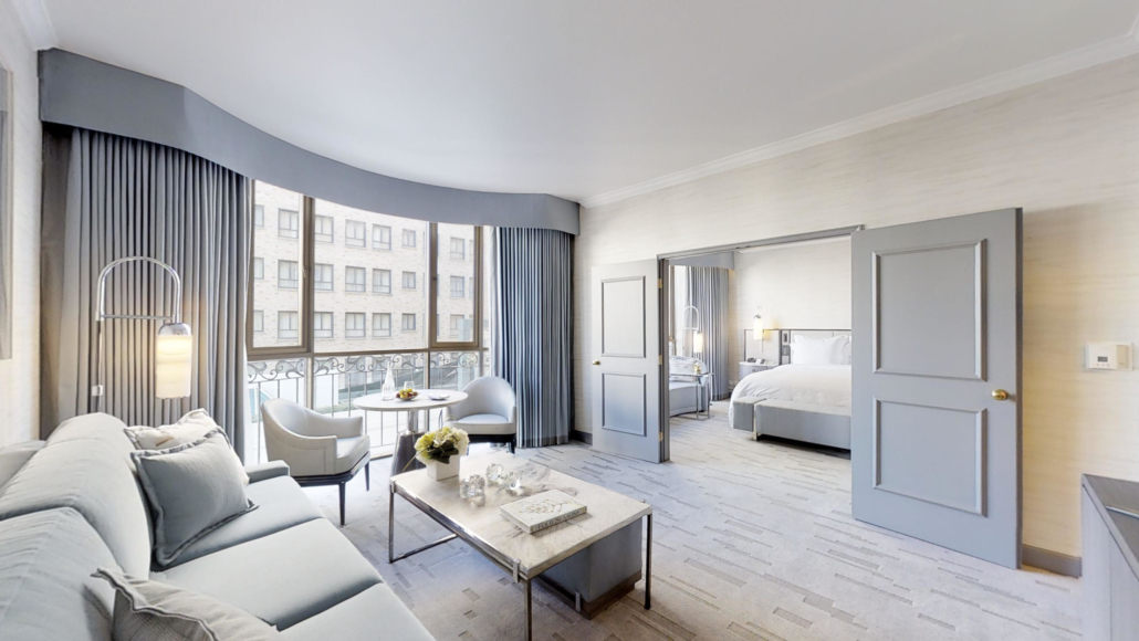Hotel suite captured in 3D