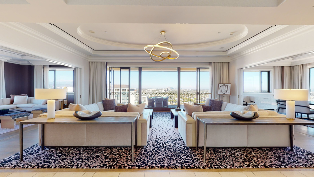 Luxury hotel presidential suite