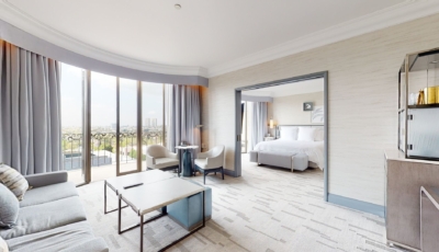 One Bedroom Beverly Suite with View and Balcony 3D Model