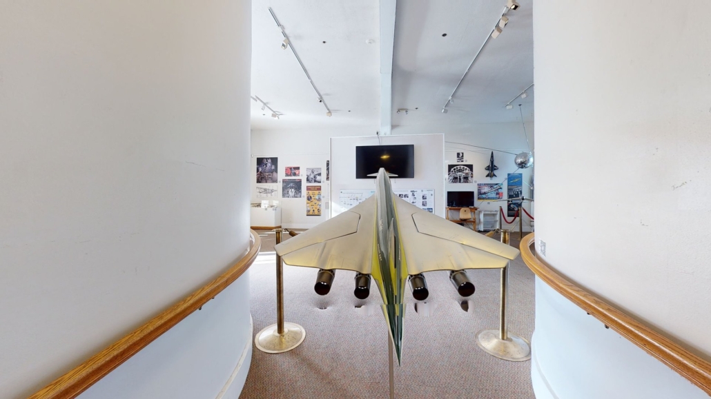 Museum interior 3D walkthrough